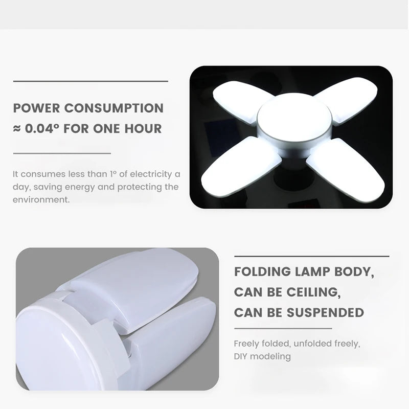 Foldable LED Bulb 28W E27