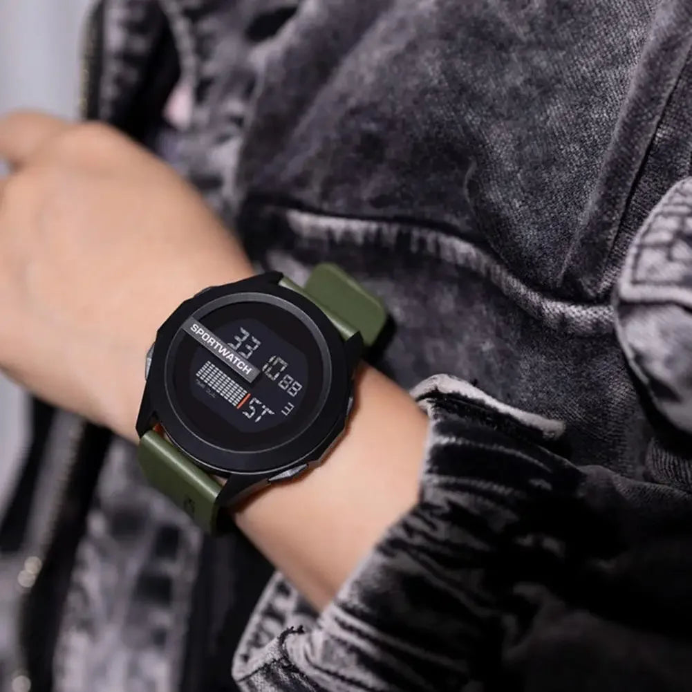 Men’s Multifunction LED Sports Watch