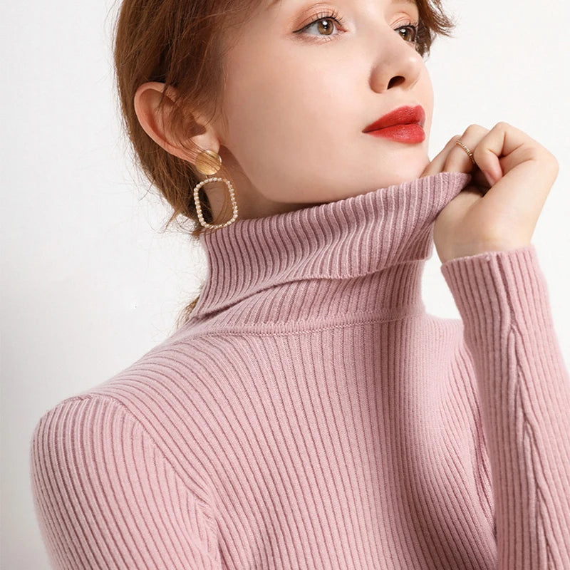Women’s Fall Turtleneck Sweater