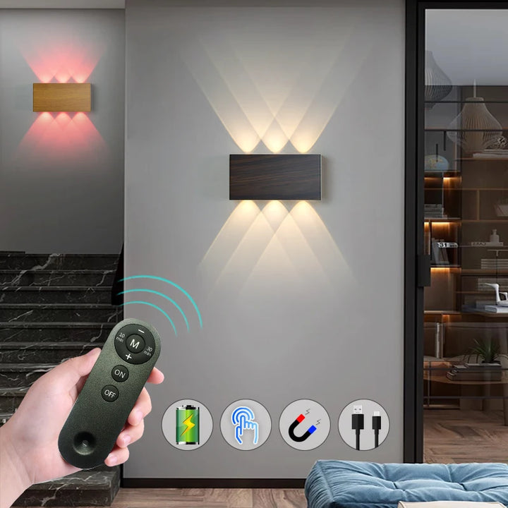 Remote Touch Wall Lamp