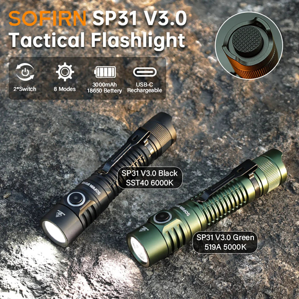 SP31 V3 Tactical Flashlight