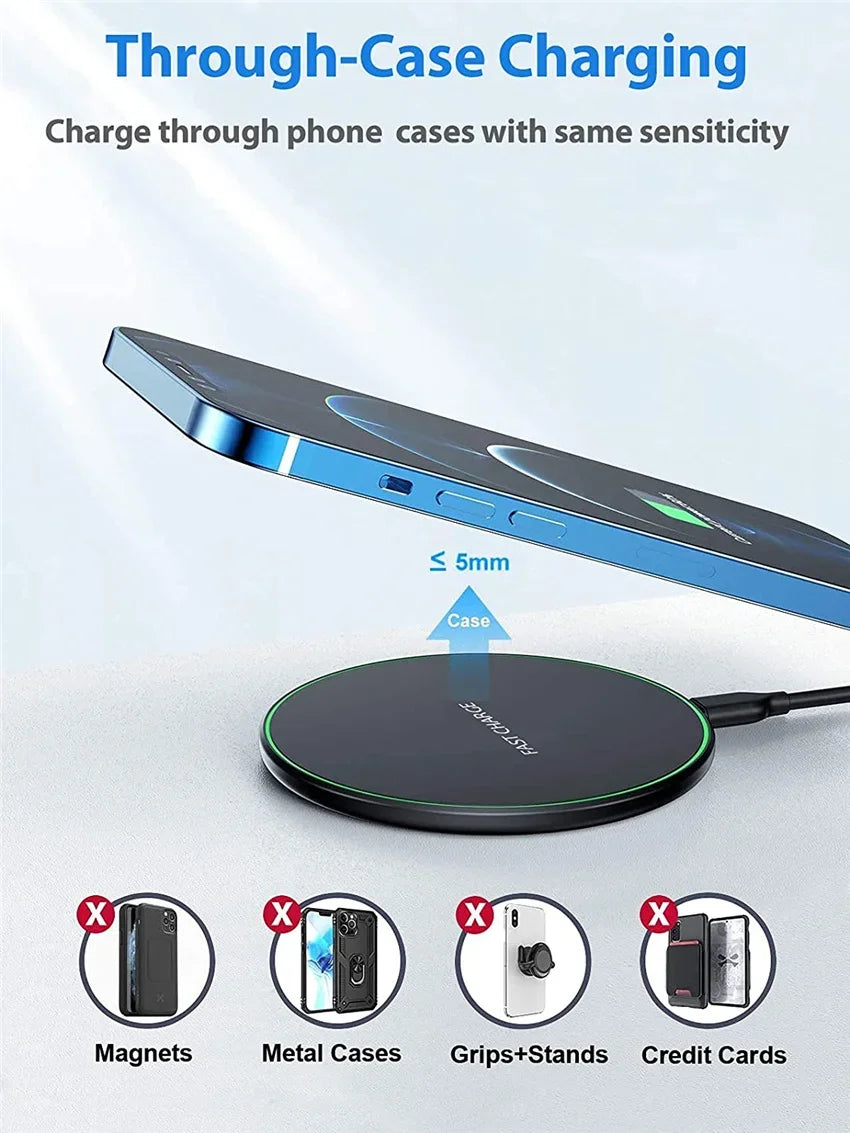 Fast Wireless Charger Pad 30W
