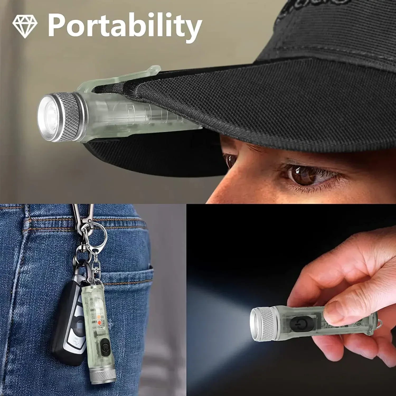 Mini Keychain Flashlight