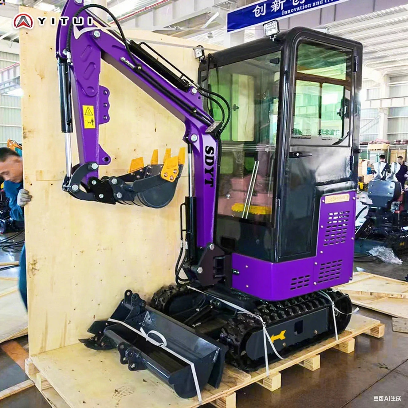 Crawler Mini Excavator 1.5–2 Ton – Kubota Engine