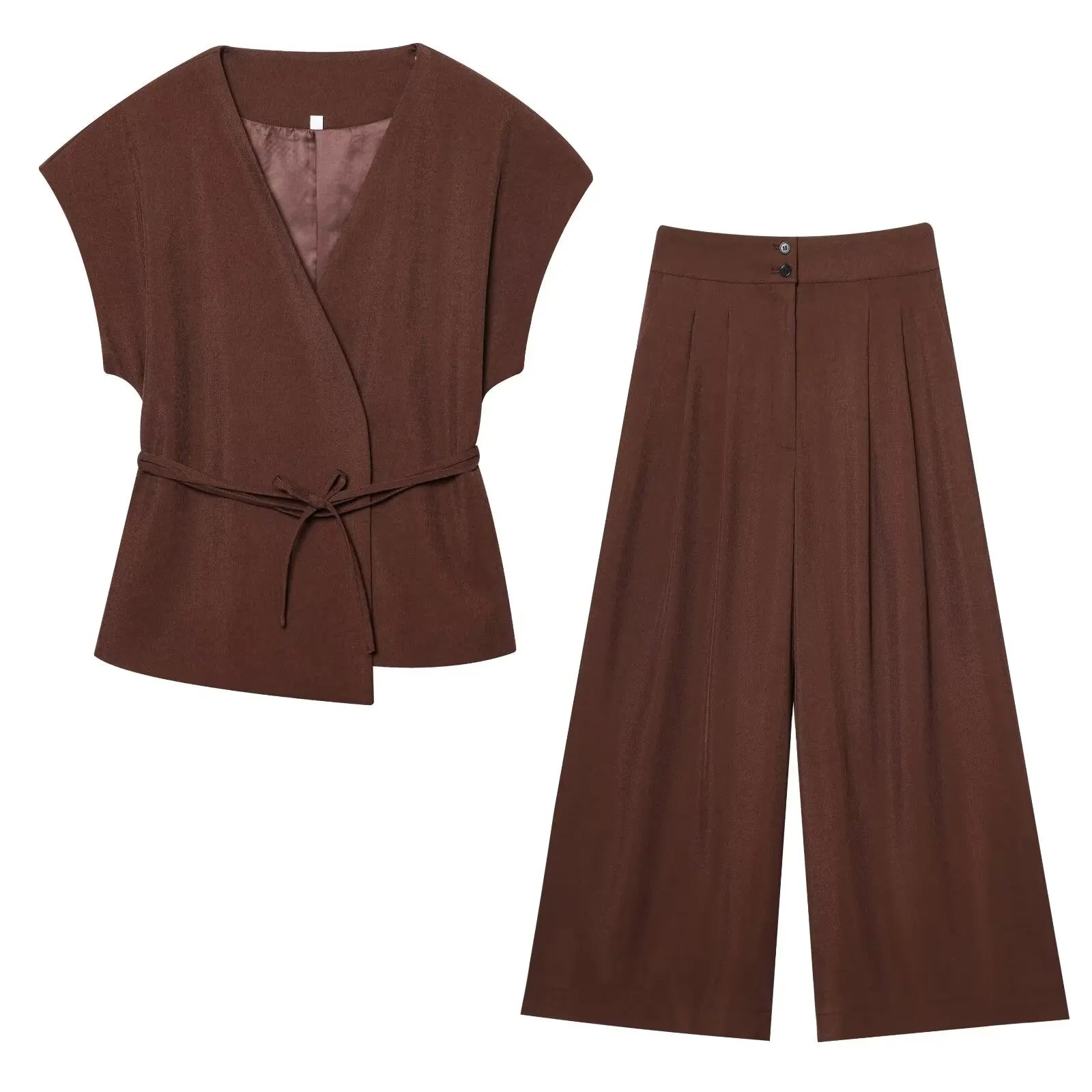 Women's Two Piece Trouser Suit