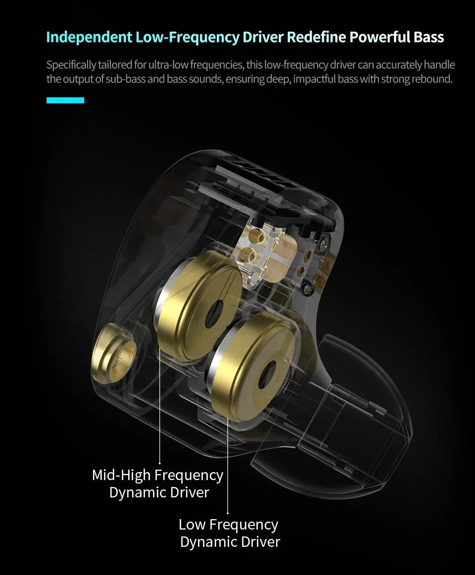 KZ Castor PRO HiFi Earphones