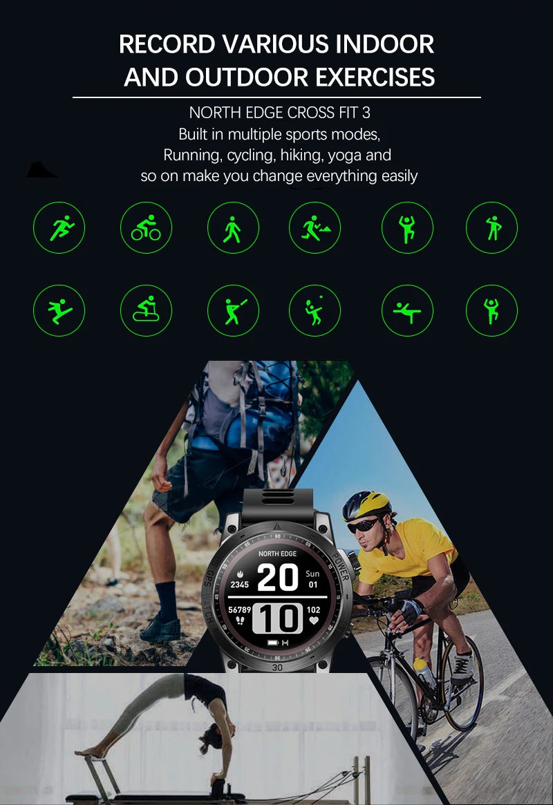 New GPS Sport Smartwatch for Men