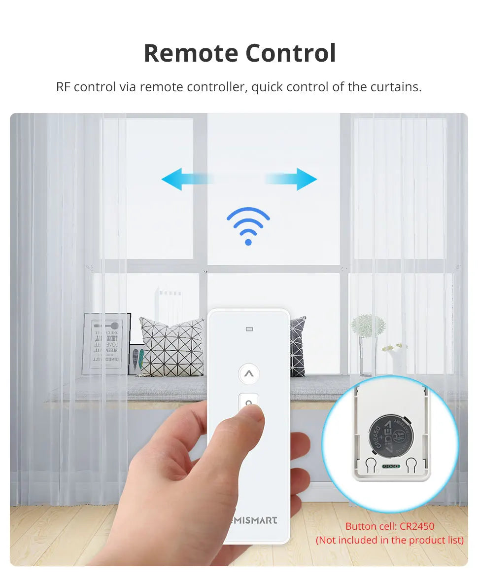 Zemismart Smart Motorized Curtain
