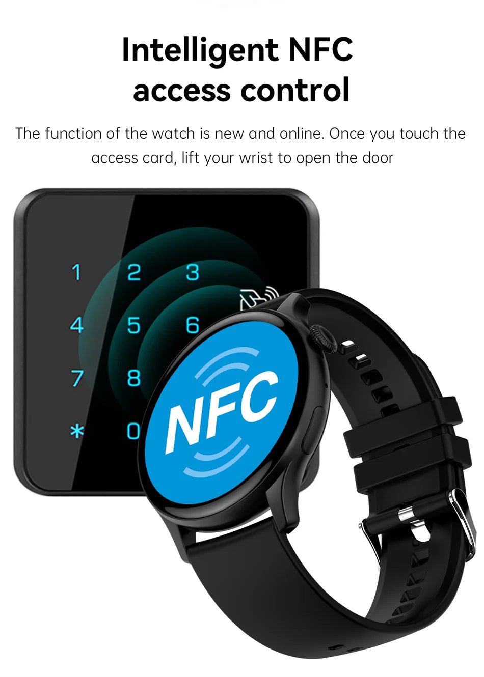 2024 AMOLED Ladies Smartwatch
