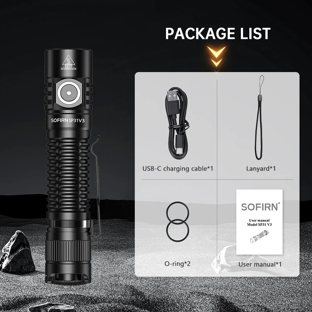 SP31 V3 Tactical Flashlight