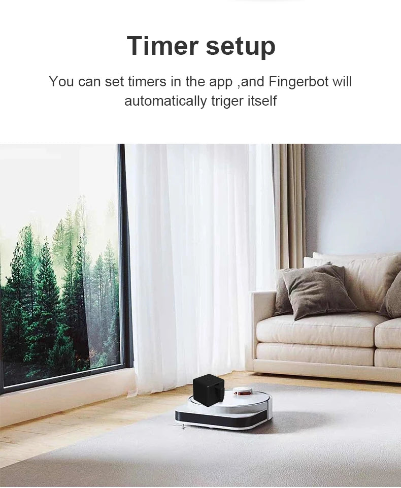 Remoter Garage  Button Robot Pusher Assistant