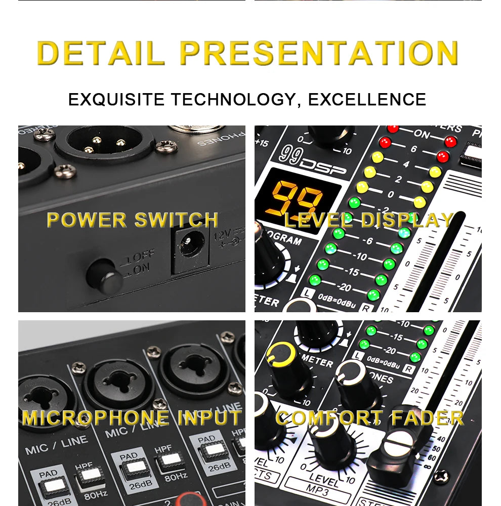 Bluetooth Karaoke Mixer