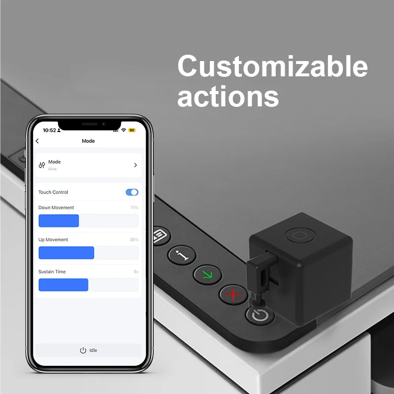 Remoter Garage  Button Robot Pusher Assistant