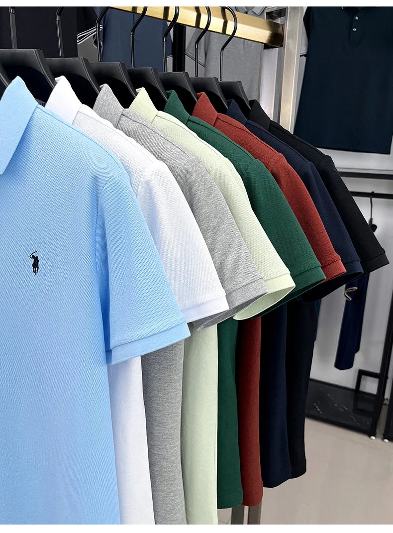 Men's Cotton Polo Shirt Embroidered