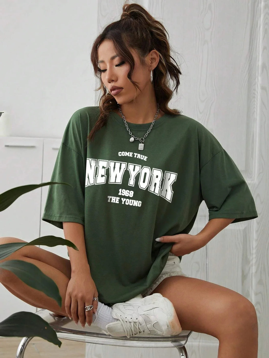 Oversized Cotton T-Shirt
