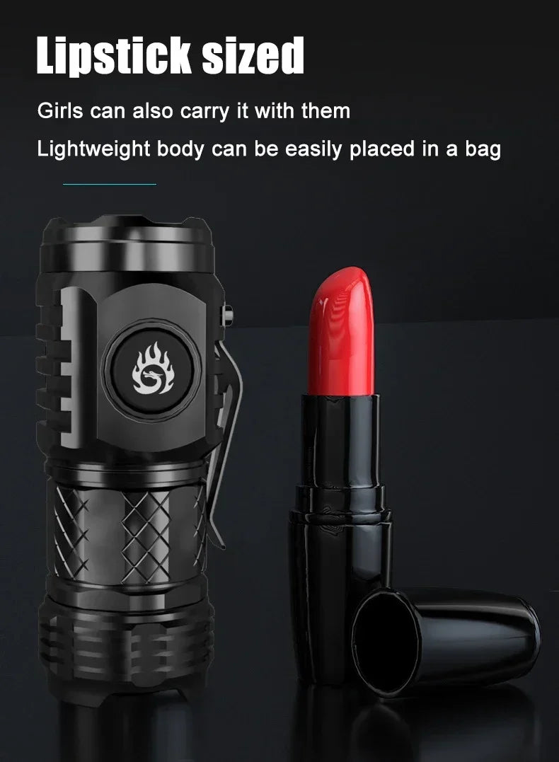 High-Quality LED Rechargeable Flashlight