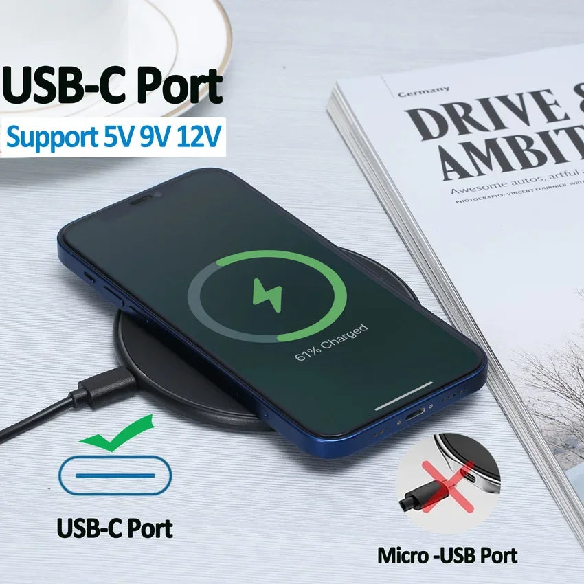 Fast Wireless Charger Pad 30W