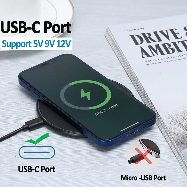 Fast Wireless Charger Pad 30W