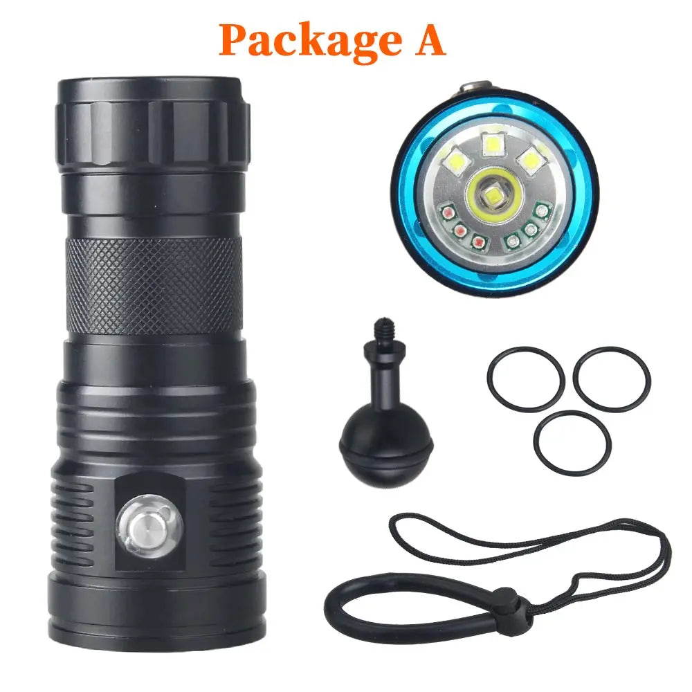 80W Underwater Dive Light