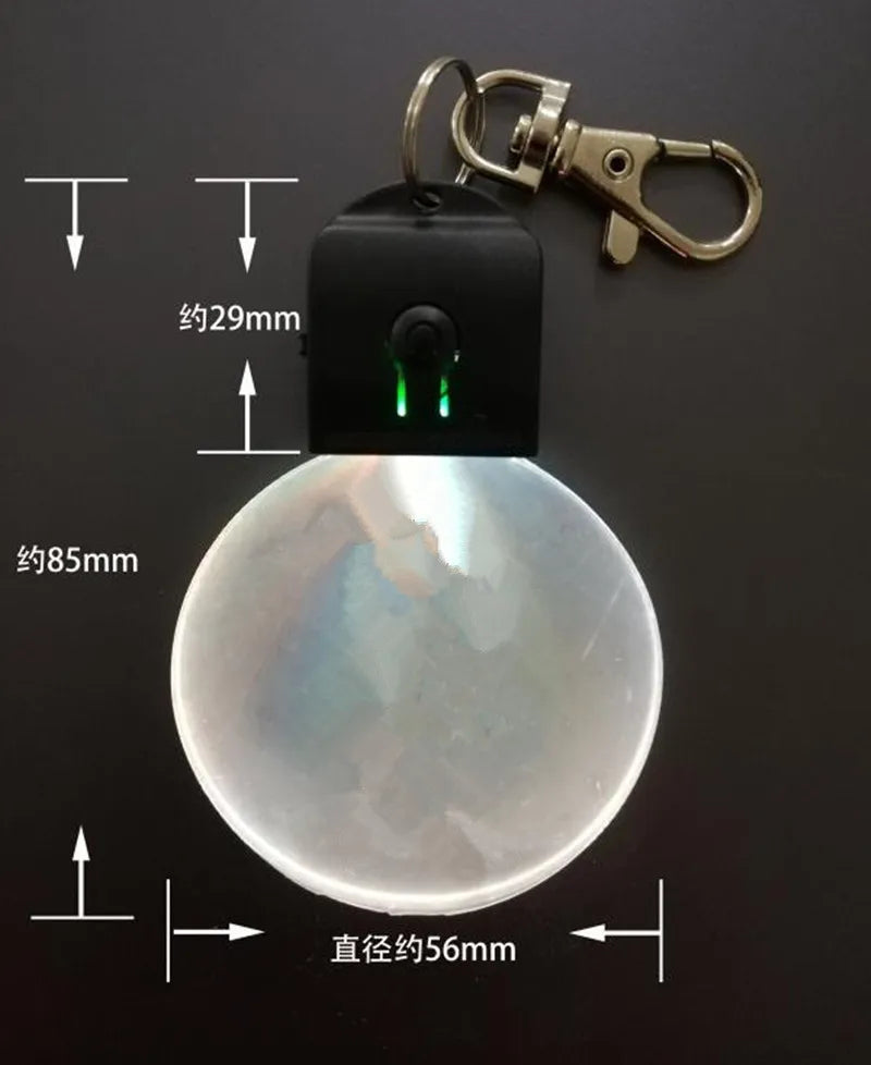 RGB Acrylic LED Keychain