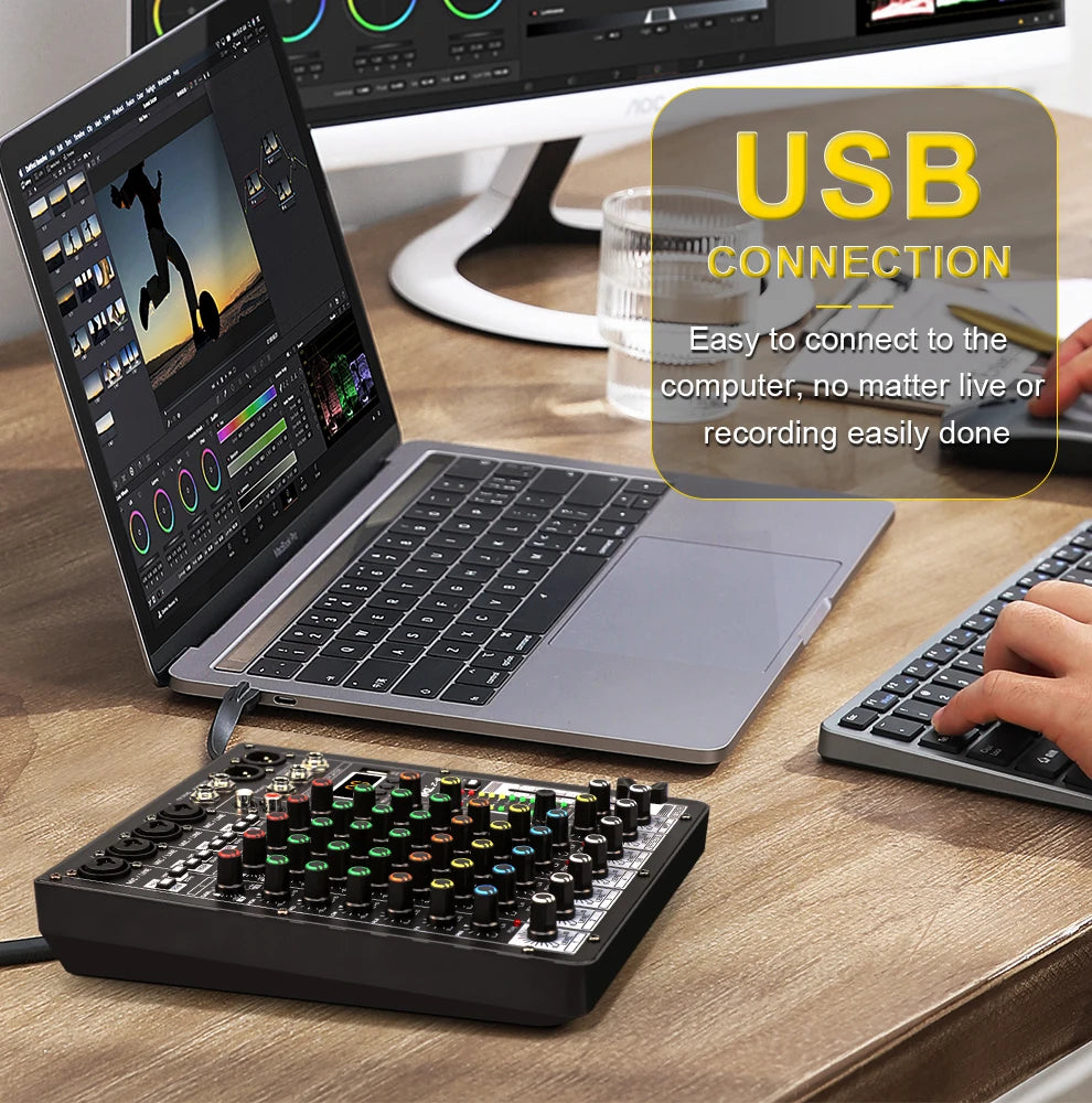 Bluetooth Karaoke Mixer