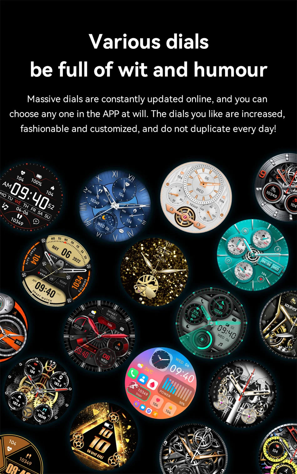 2024 AMOLED Ladies Smartwatch