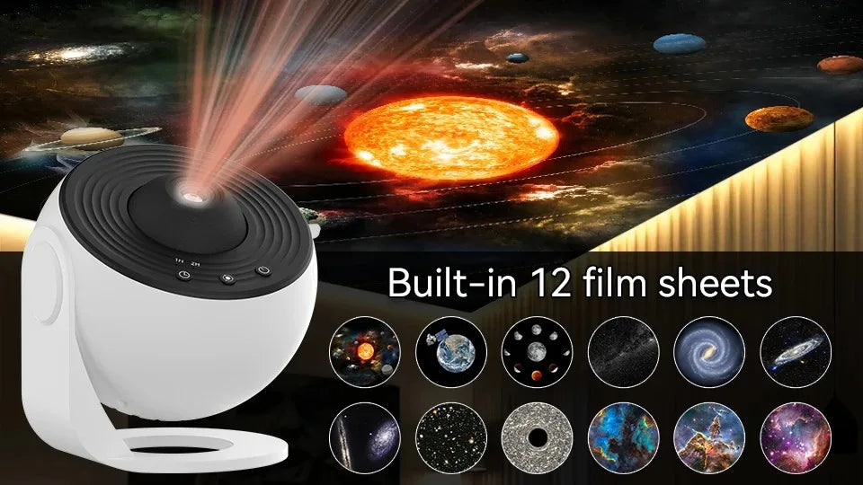 Galaxy Star Projector Lamp