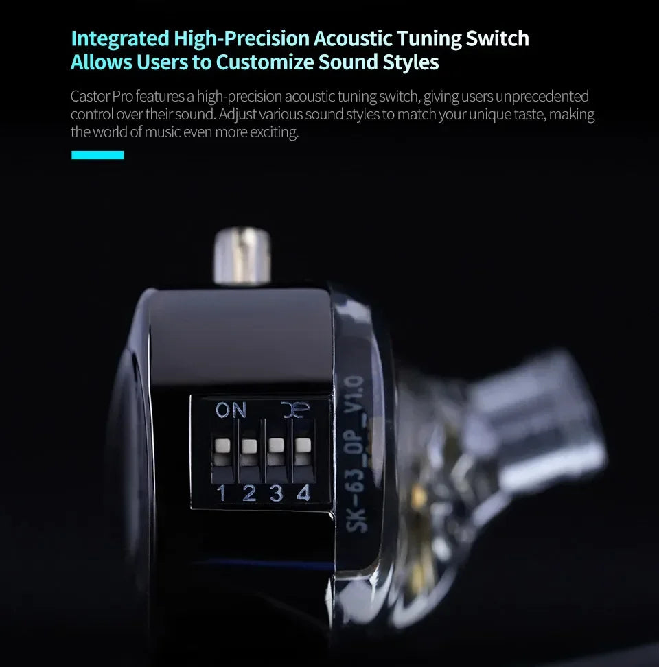 KZ Castor PRO HiFi Earphones