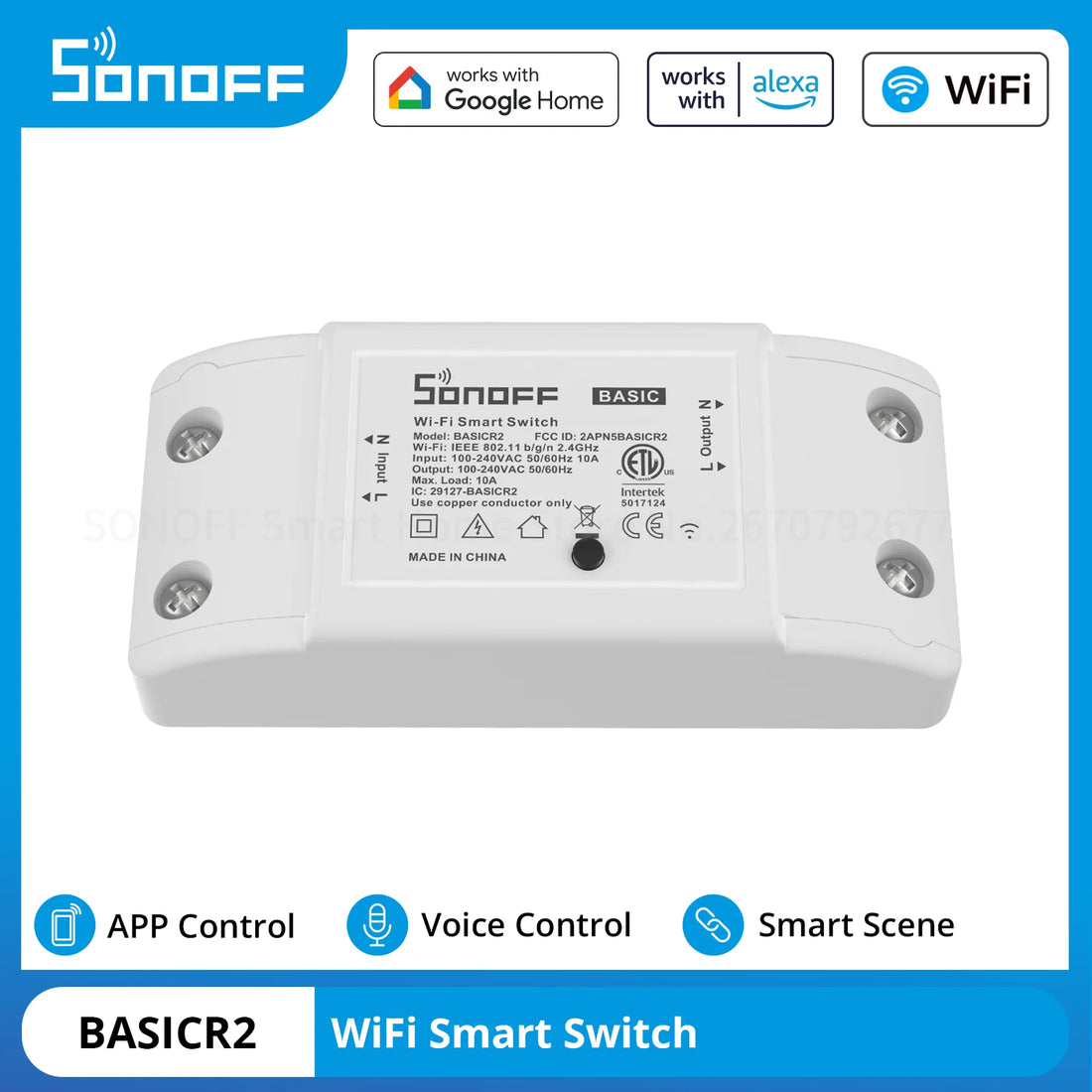 Remote Voice Control Light Switch