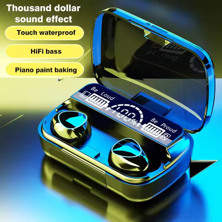 M10 Wireless Earphones Power Bank