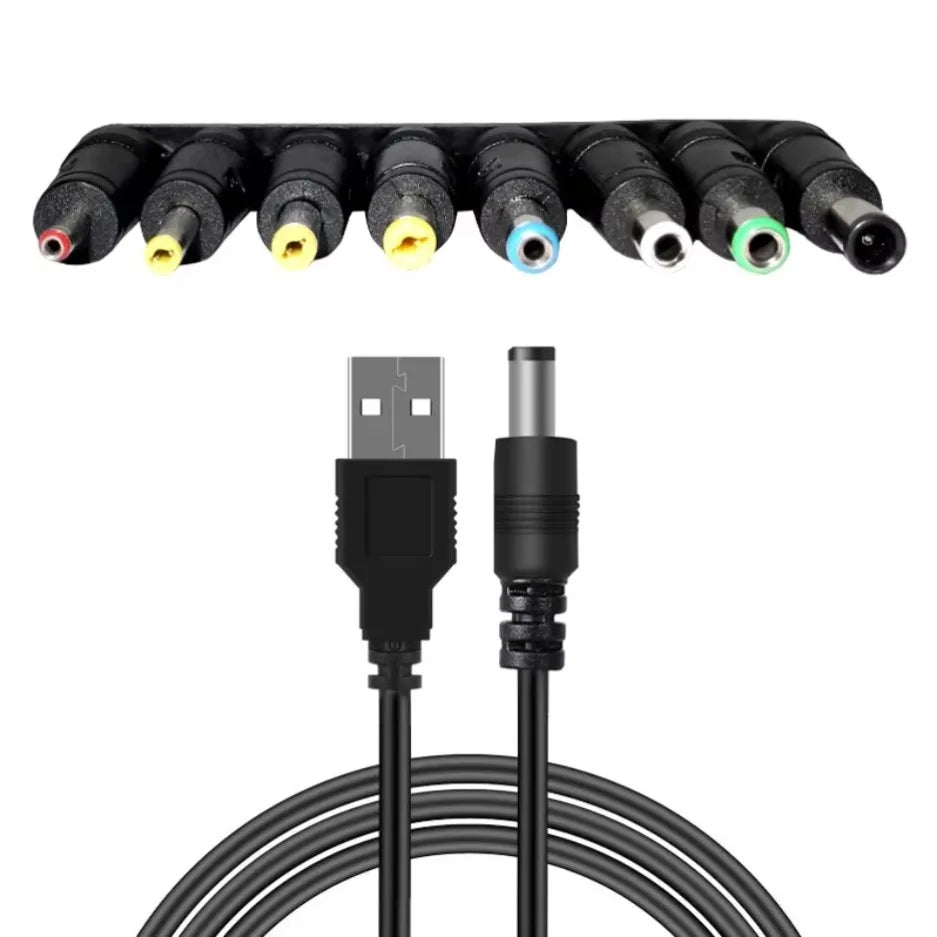 Universal Power Cable USB to DC 5.5