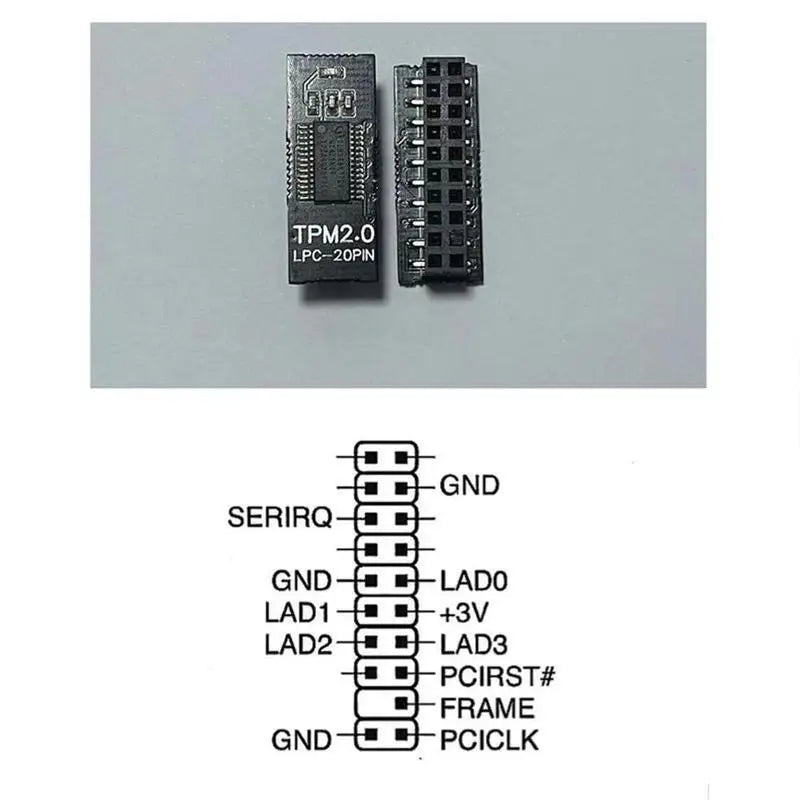 TPM 2.0 Security Module 14Pin