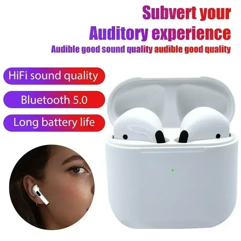 Pro4 Bluetooth Earphones Wireless Sports