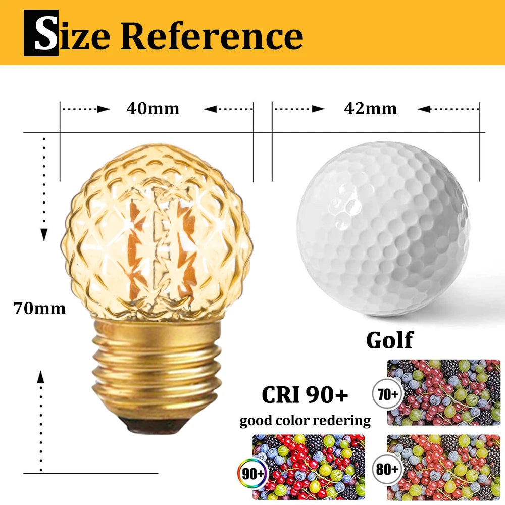 G40 Diamond LED Night Bulb