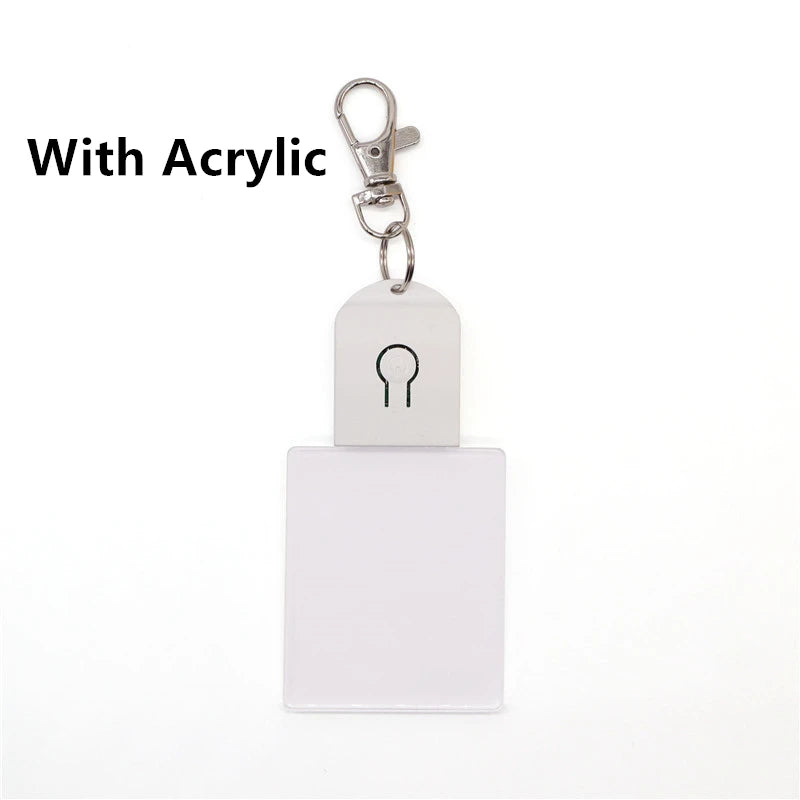 RGB Acrylic LED Keychain