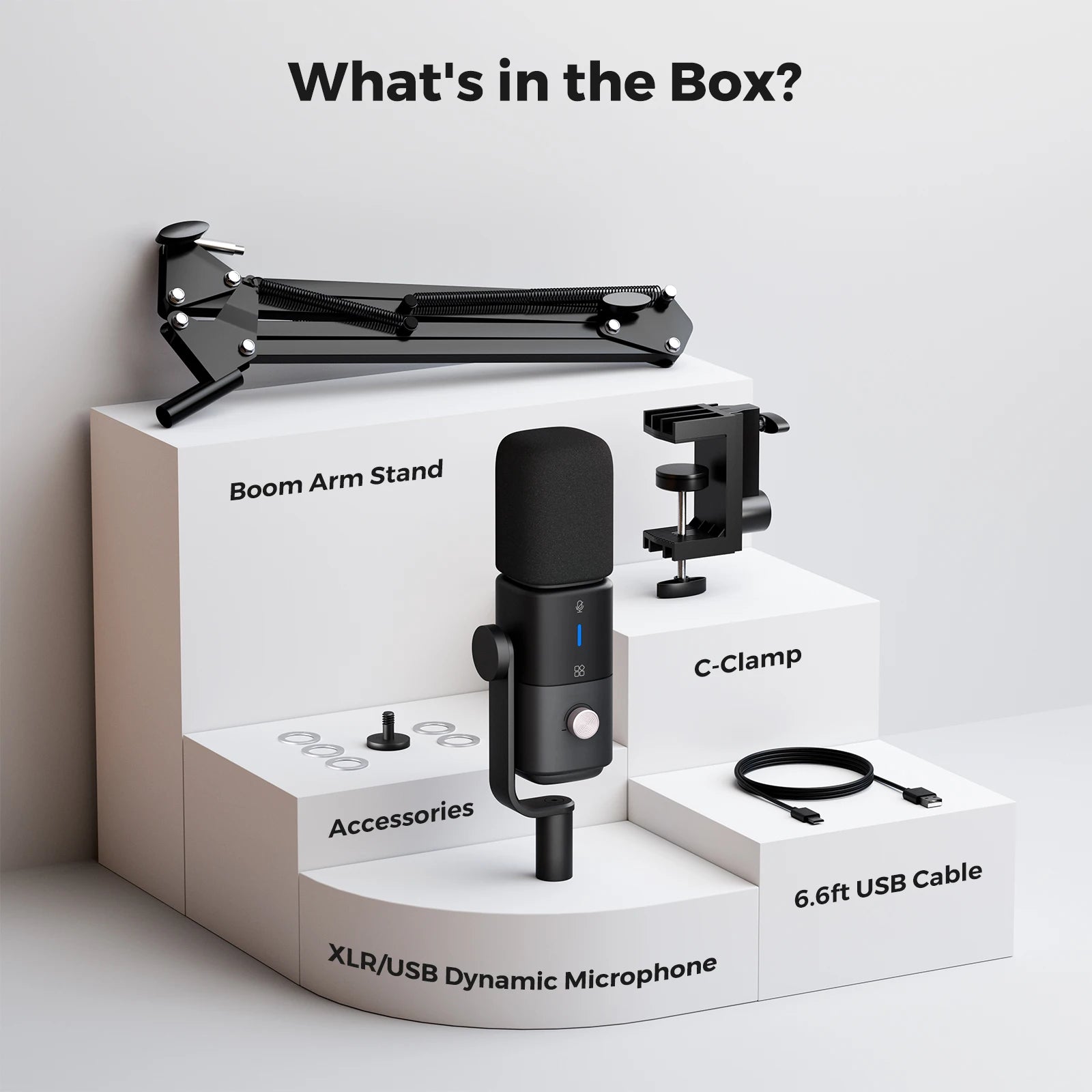 Professional USB XLR Dynamic Microphone