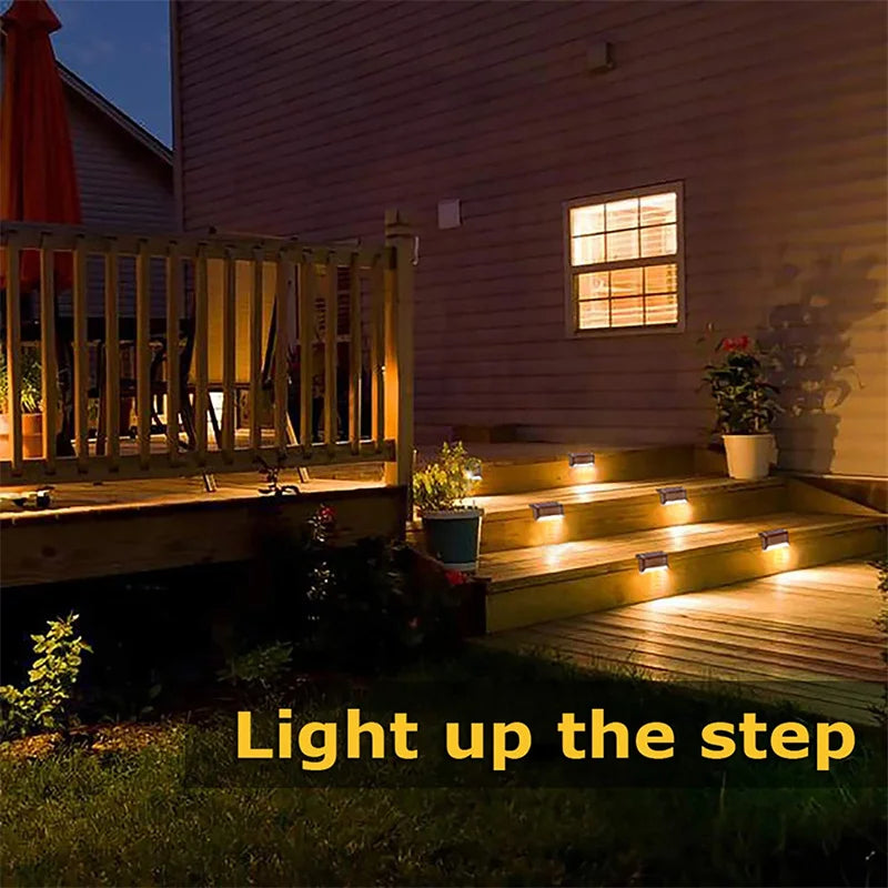 Solar LED Deck Step Lights