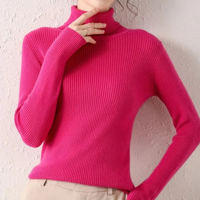 Women’s Fall Turtleneck Sweater