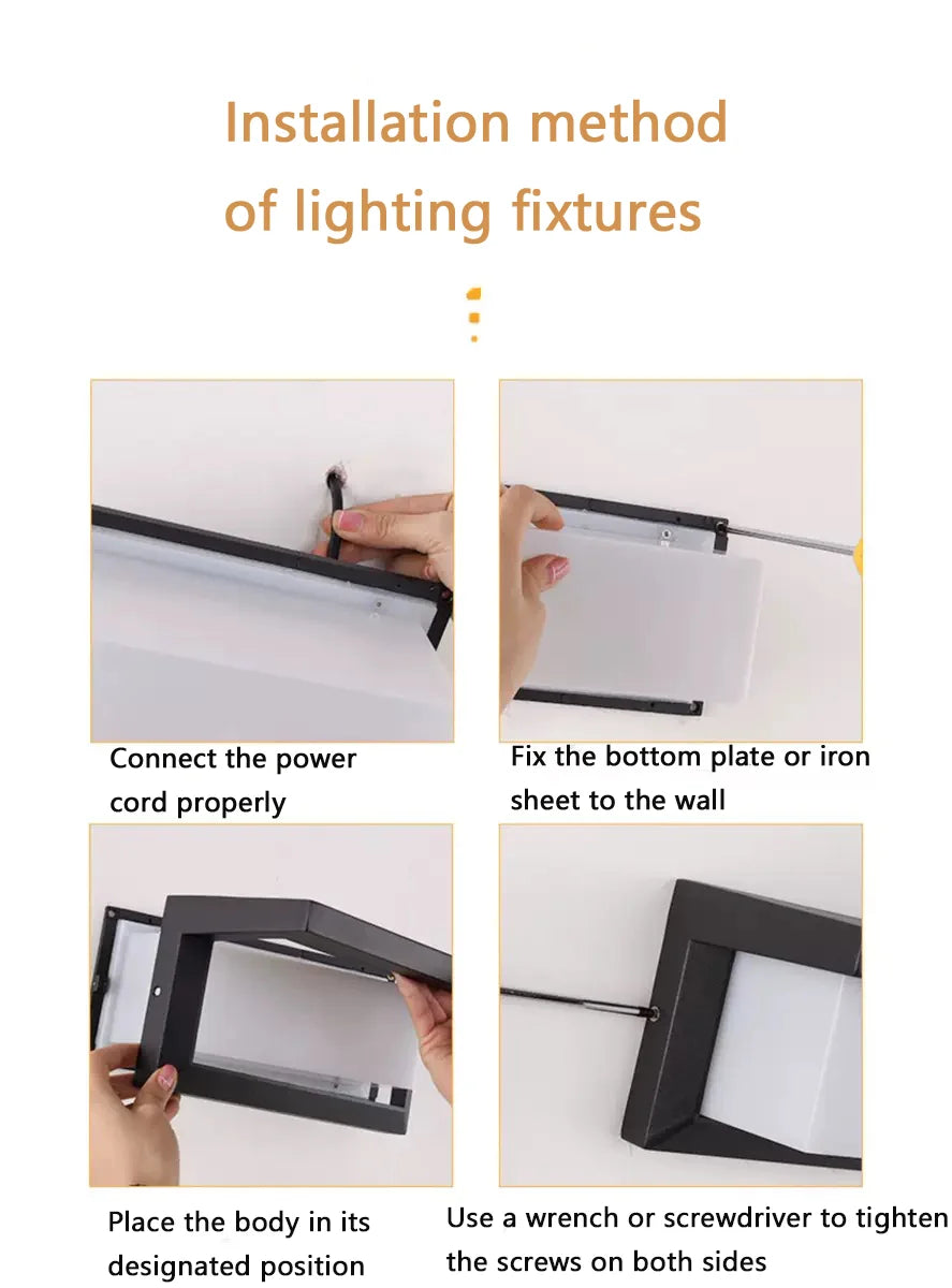 Outdoor LED Motion Wall Light