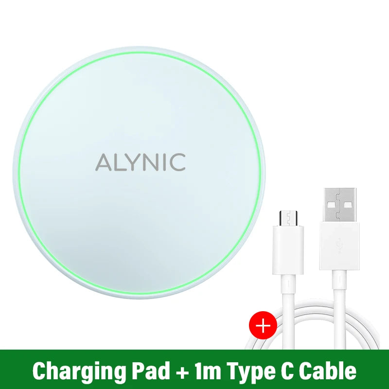 Wireless Charger for iPhone & Samsung