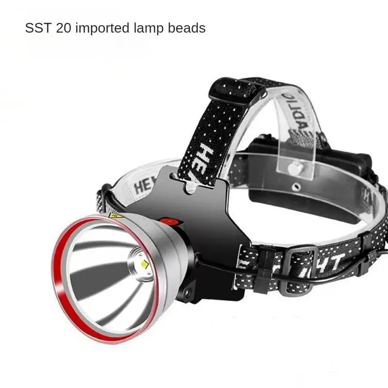 BORUiT 5000LM LED Rechargeable Headlamp