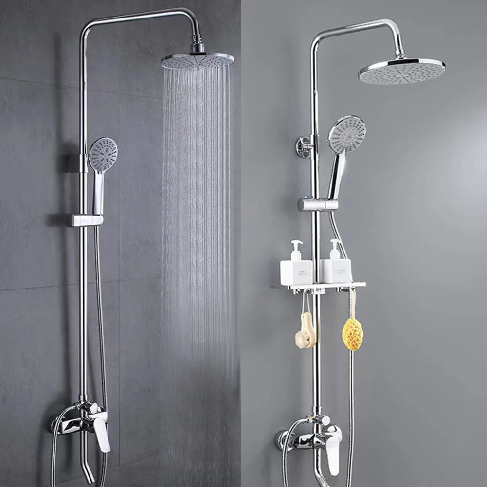 360° Rotatable Rainfall Shower Set