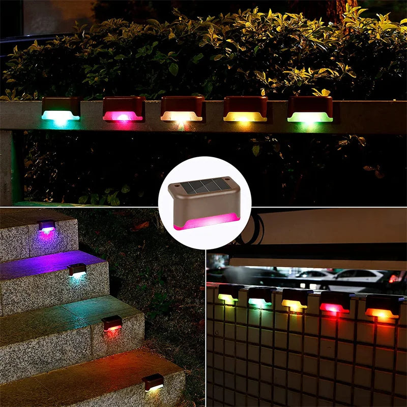 Solar LED Deck Step Lights