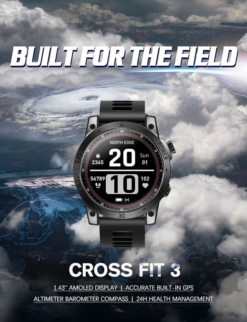 New GPS Sport Smartwatch for Men