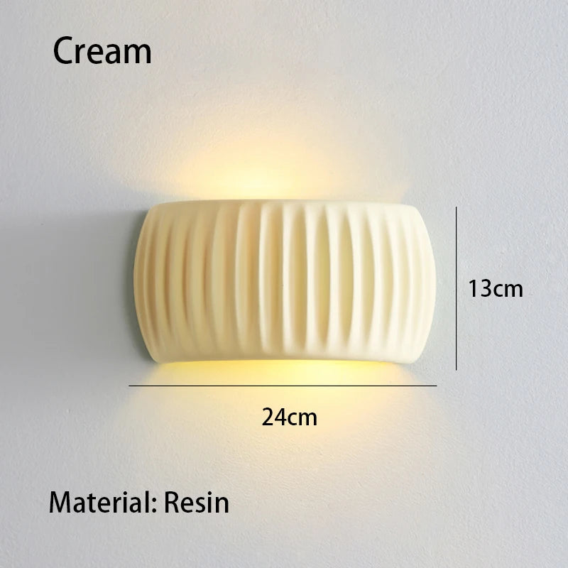 French European Resin Wall Lamp – Modern