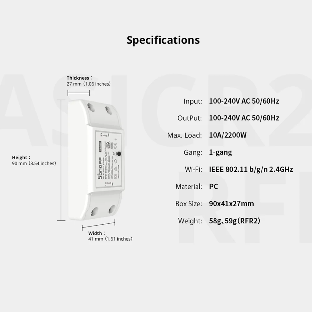 Remote Voice Control Light Switch