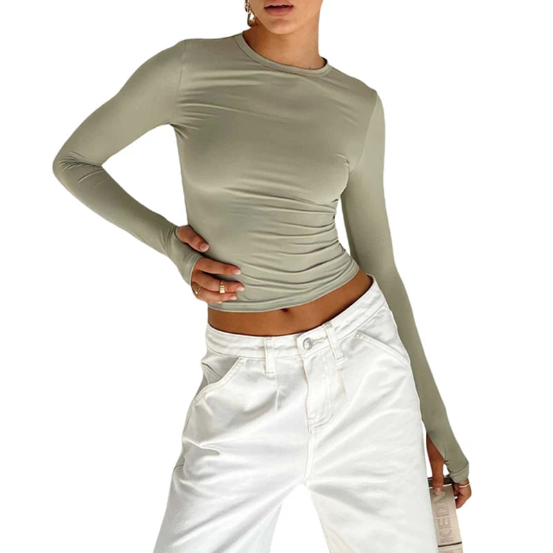 Women’s Slim Crop Top