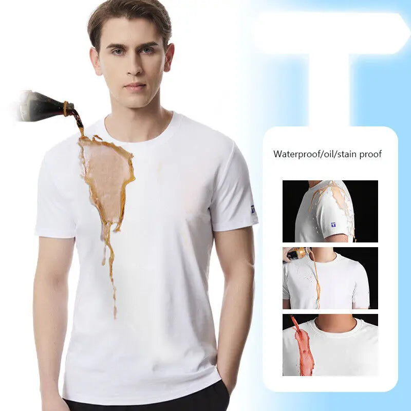 Cotton Tech T-Shirt Waterproof Stain