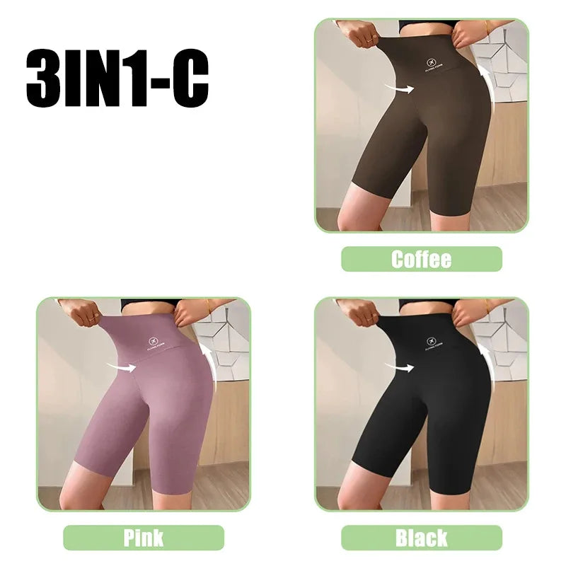 Women  Cycling Jogging Fitness High Waist Push Up