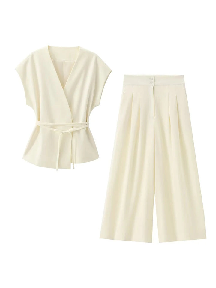 Women's Two Piece Trouser Suit